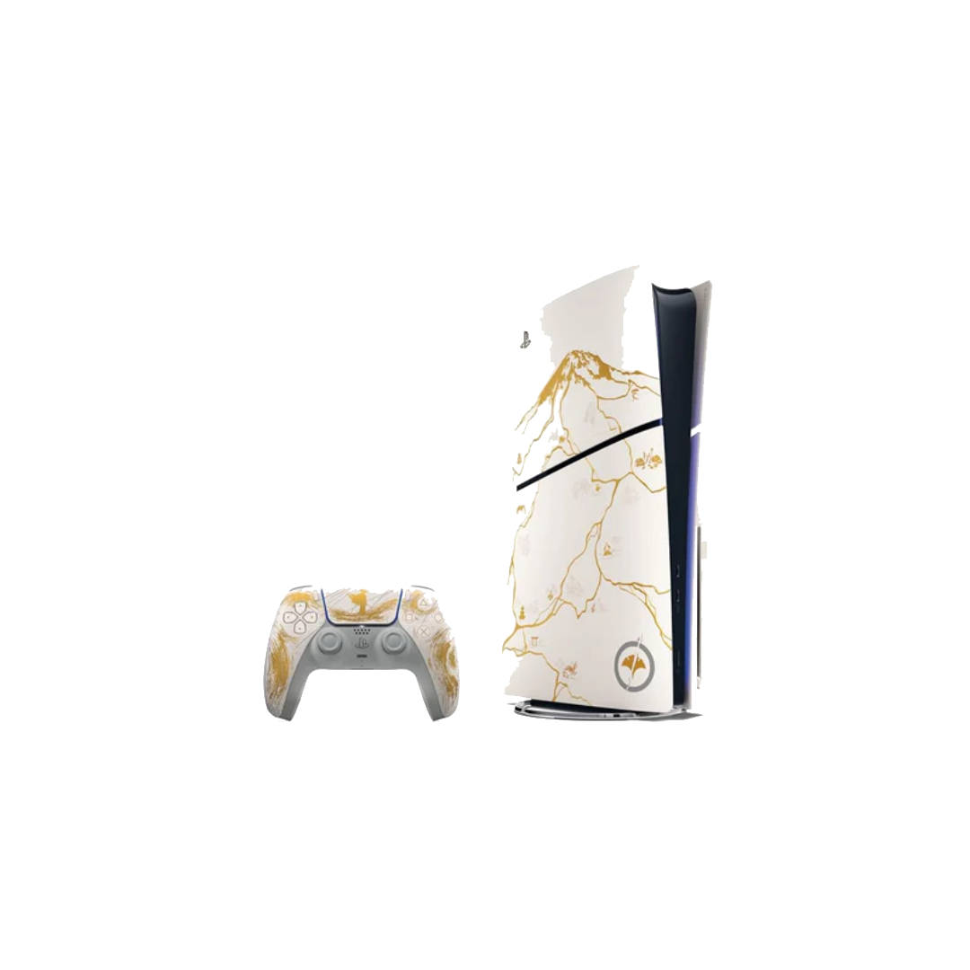 Sony PlayStation 5 Console – Ghost of Yōtei Gold Limited Edition Bundle