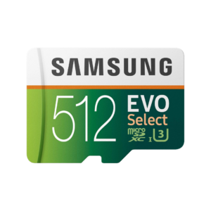 Samsung EVO Select 512GB microSDXC Memory Card with Adapter
