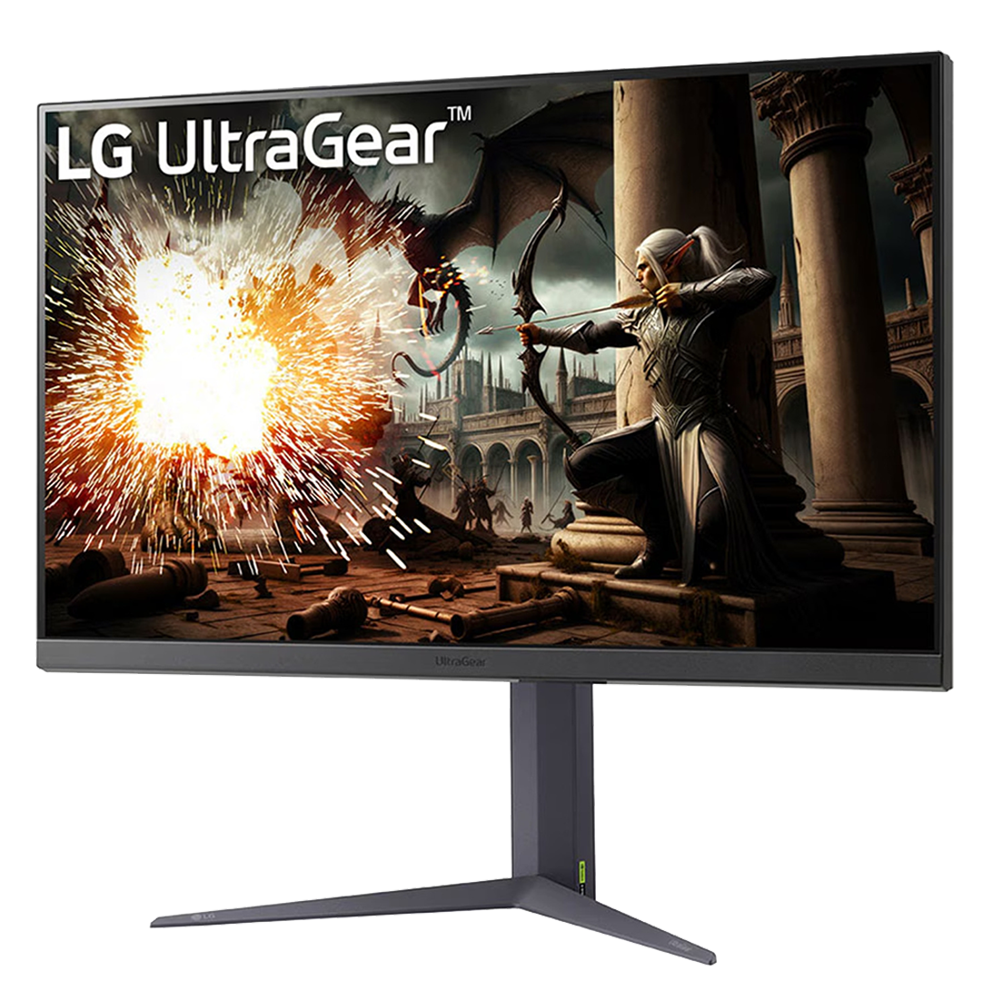 LG 32 Inch UltraGear™ QHD 1440P 180Hz 1ms G-Sync Compatible DisplayHDR™ 400 IPS Gaming Monitor - Image 2