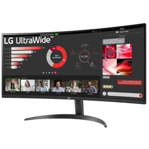LG 34” Curved UltraWide™ WQHD HDR10 100Hz Monitor