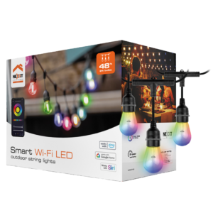 NEXXT Smart Wi-Fi Outdoor String Lights