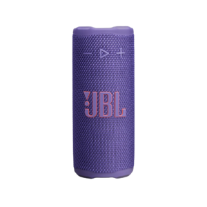 JBL Grip – Compact Bluetooth Speaker with Bold JBL Pro Sound & amp; Ambient Light (Purple)