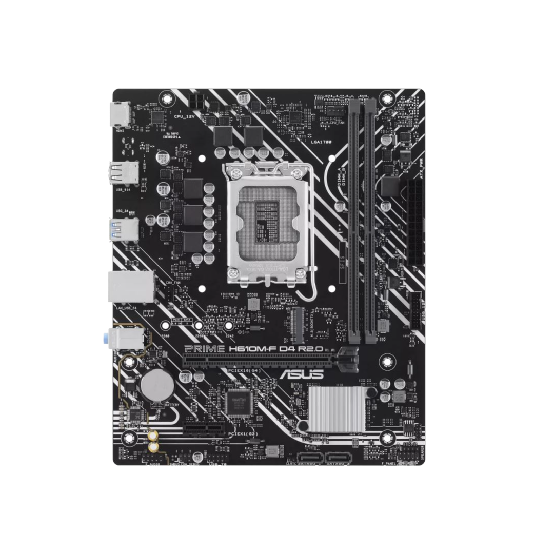 ASUS PRIME H610M-F D4 R2.0 Micro-ATX Motherboard