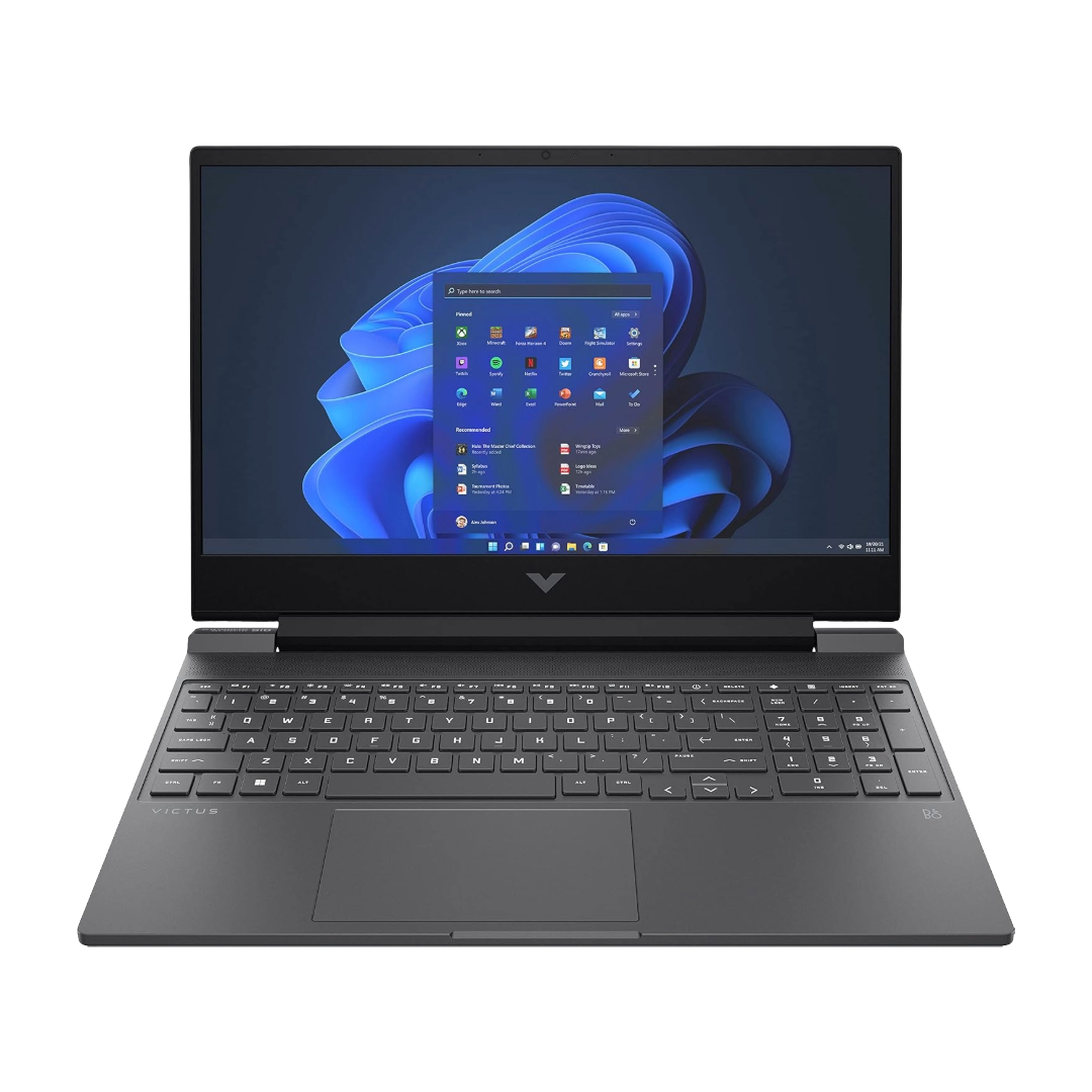 HP Victus 15.6" Gaming Laptop – Intel Core i5-12450H | GTX 1650 | 8GB RAM | 512GB SSD (Mica Silver)