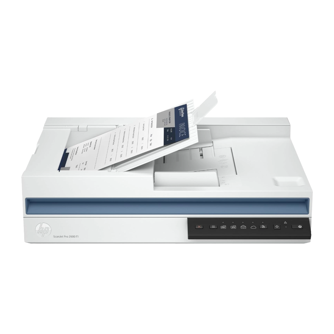 HP ScanJet Pro 2600 f1 Document Scanner – White