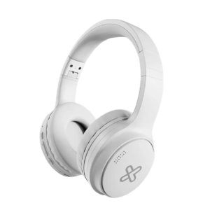 KlipXtreme Active Noise Cancelling Bluetooth Headphone (White)