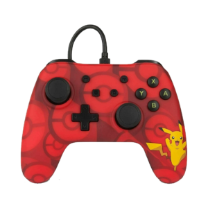 PowerA Enhanced Wired Controller for Nintendo Switch Pikachu Red