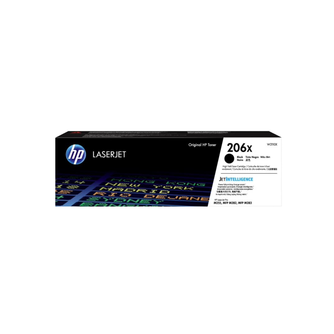 HP 206X High Yield Black Original LaserJet Toner Cartridge – W2110X