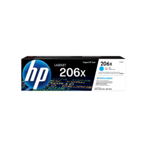 HP 206X Cyan High-Yield Original Toner Cartridge – W2111X