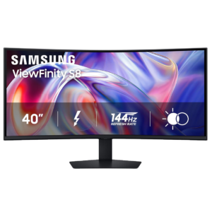 Samsung 40" ViewFinity S8 S85TH 5K2K Curved Monitor 144Hz