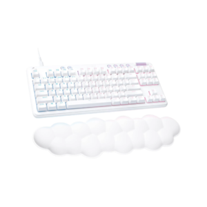Logitech G713 Wired Gaming Keyboard – White Mist, GX Brown Tactile Switches