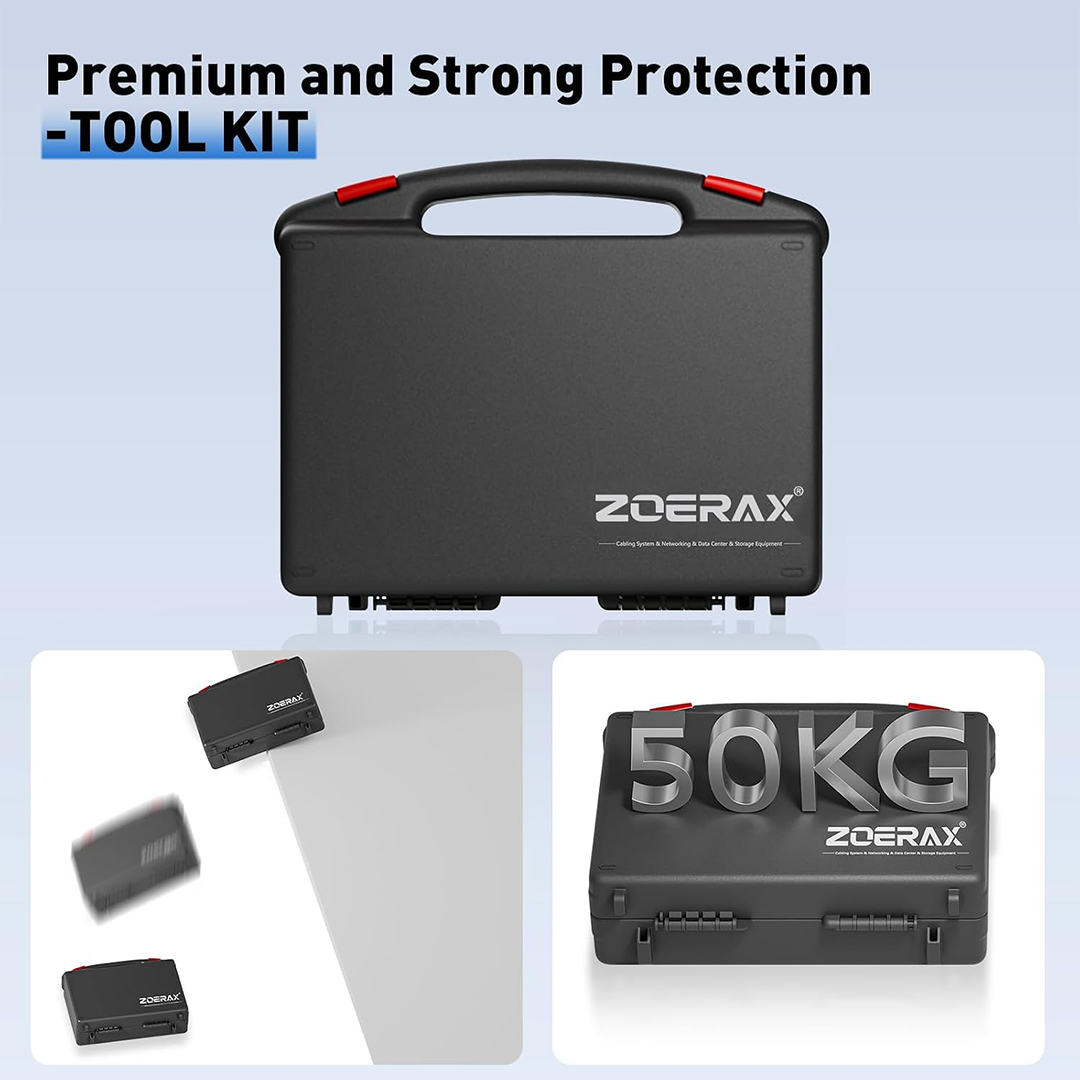 ZOERAX 14 in 1 Professional Network Tool Kit - Image 5