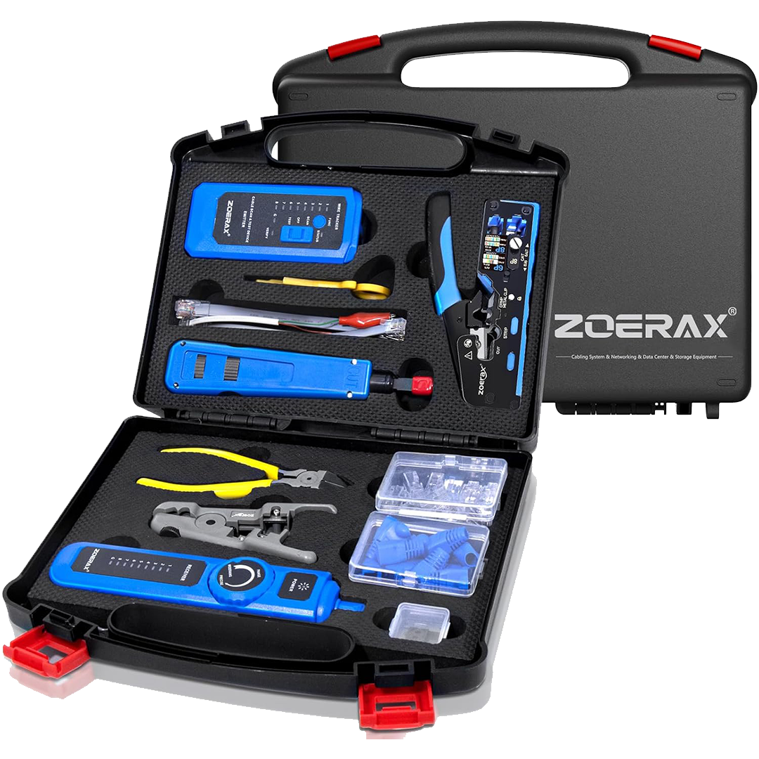 ZOERAX 14 in 1 Professional Network Tool Kit